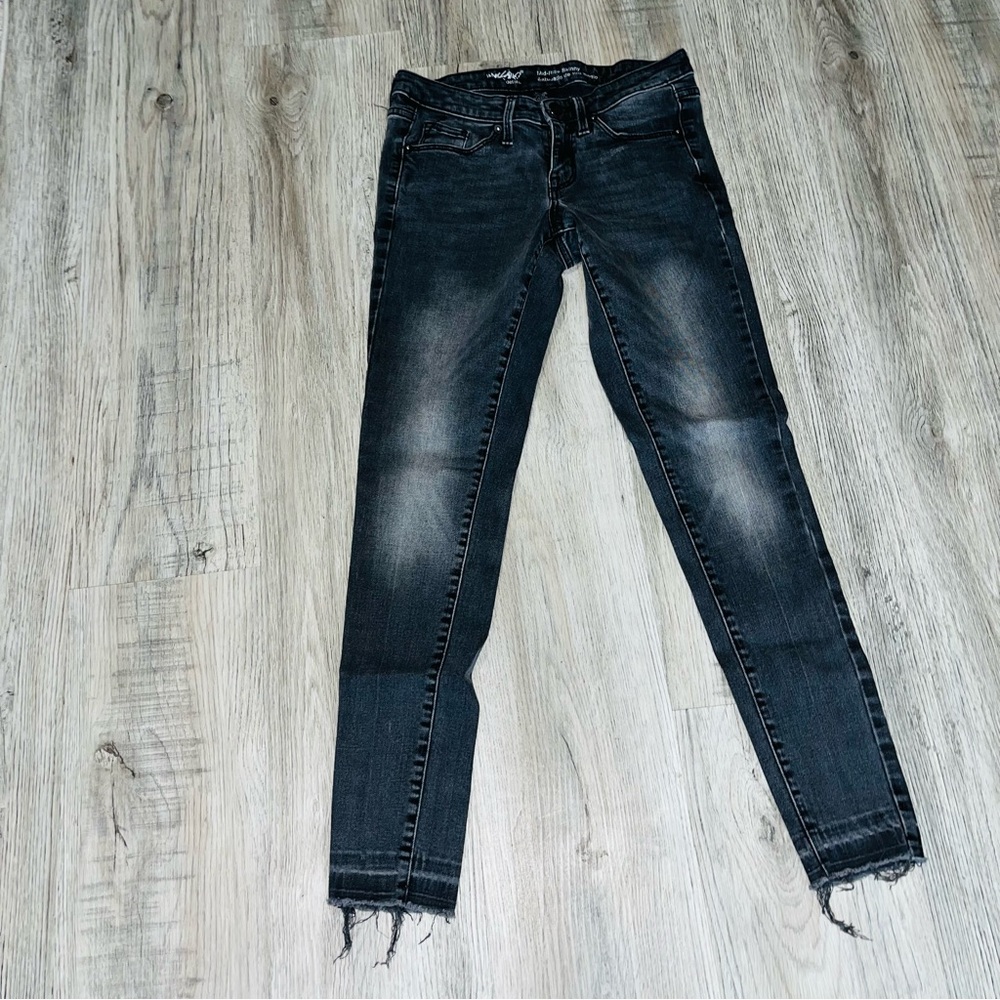 Massimo Black released hem jeans size 00